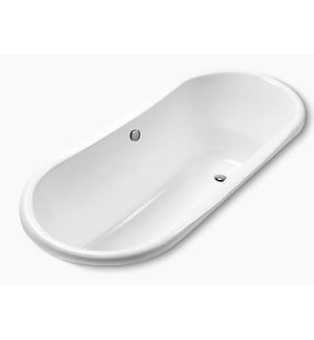 Bồn tắm đặt lòng hình bầu dục 1.6m Kohler Sapphire K-11137T-0