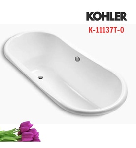 Bồn tắm đặt lòng Hình bầu dục 1.6m Kohler Sapphire K-11137T-0