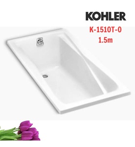 Bồn tắm đặt lòng 1.5m Kohler Hourglass K-1510T-0