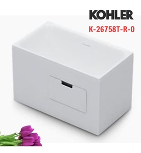 Bồn tắm 1,2M thiết kế đặt góc phải kèm bậc bước chân Kohler FLEXISPACE K-26758T-R-0