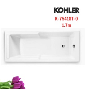 Bồn tắm đặt lòng 1.7m Kohler Struktura K-75418T-0
