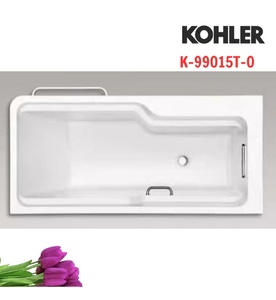 Bồn tắm đặt lòng đặt góc trái 1.5m Kohler Aleutian K-99015T-0  