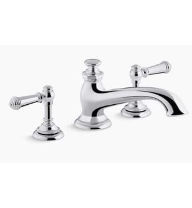 Vòi sen bồn tắm gắn thành bồn Kohler K-72777T-CP+K-98068T-3M-CP