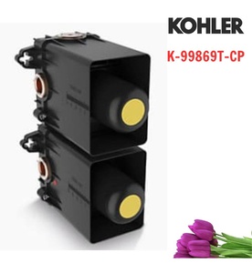 Bộ van 2 chiều cảm biến nhiệt âm tường Kohler Beitou K-99869T-CP
