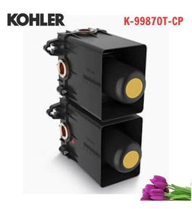 Bộ van 3 chiều cảm biến nhiệt âm tường Kohler Beitou K-99870T-CP