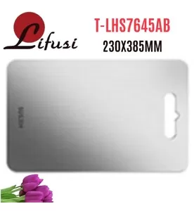 Thớt inox 304 Lifusi T-LHS7645AB 230x385mm