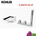 Vòi sen bồn tắm gắn thành bồn cảm biến Kohler K-99874T-B9-CP