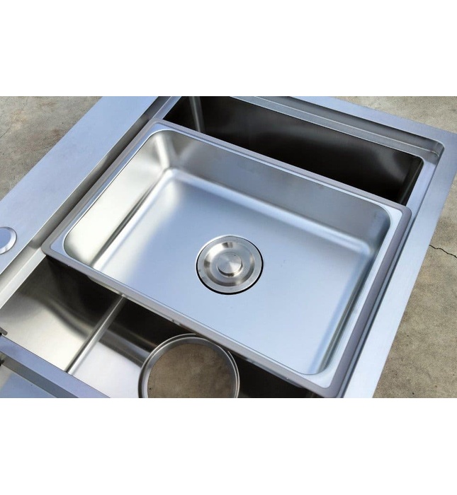 Khay nước phụ inox 304 Lifusi KNP-LHS7645AB 250x365mm