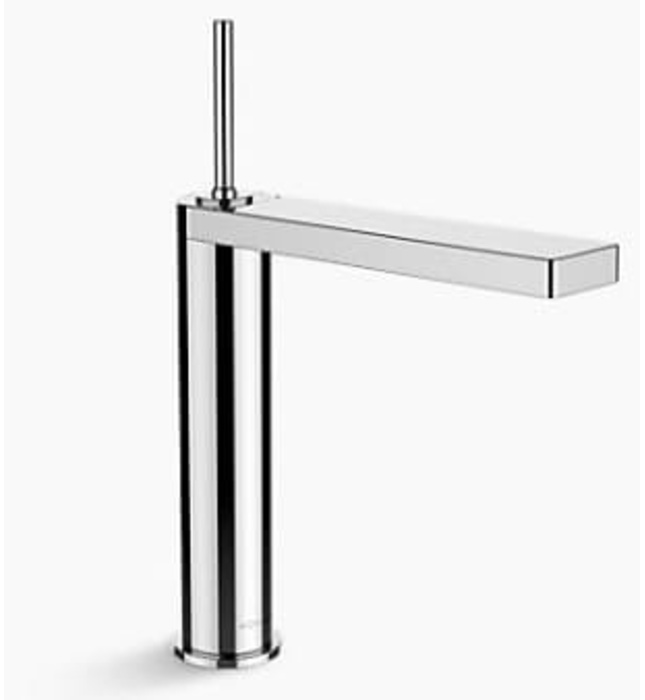 Vòi chậu rửa thân cao tay chỉnh dạng xoay Kohler Composed K-73053T-4-CP