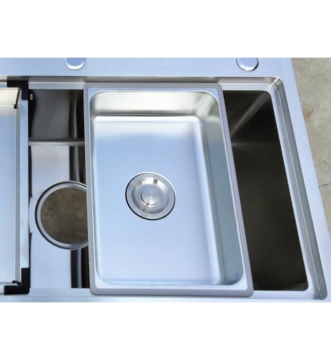 Khay nước phụ inox 304 Lifusi KNP-LHS7645AB 250x365mm