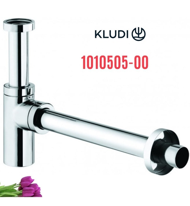 Đuôi xi phông chậu rửa mặt chữ T Kludi 1010505-00