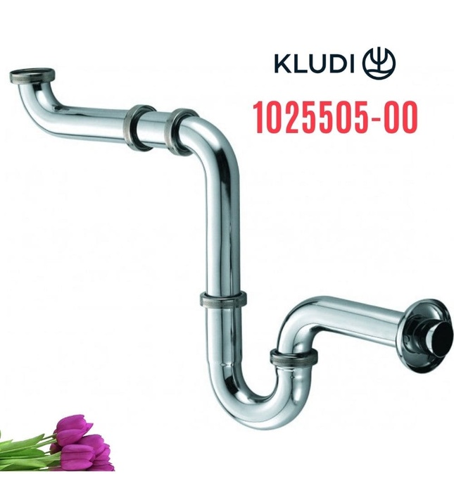 Đuôi xi phông chậu rửa mặt Kludi 1025505-00