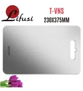 Thớt inox 304 Lifusi T-VNS 230x375mm