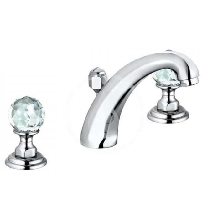 Vòi lavabo nóng lạnh 3 chân Kludi 5104305G5