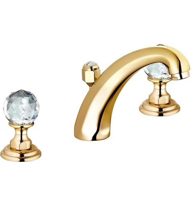 Vòi lavabo nóng lạnh 3 chân Kludi 5104305G5