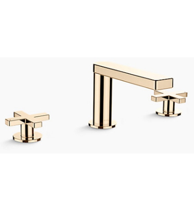 Vòi chậu rửa tay chỉnh kép, tay chỉnh dạng chữ thập Kohler Composed K-73060T-3-AF