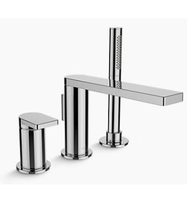 Vòi sen bồn tắm gắn bồn Kohler COMPOSED K-73078T-B4-TT