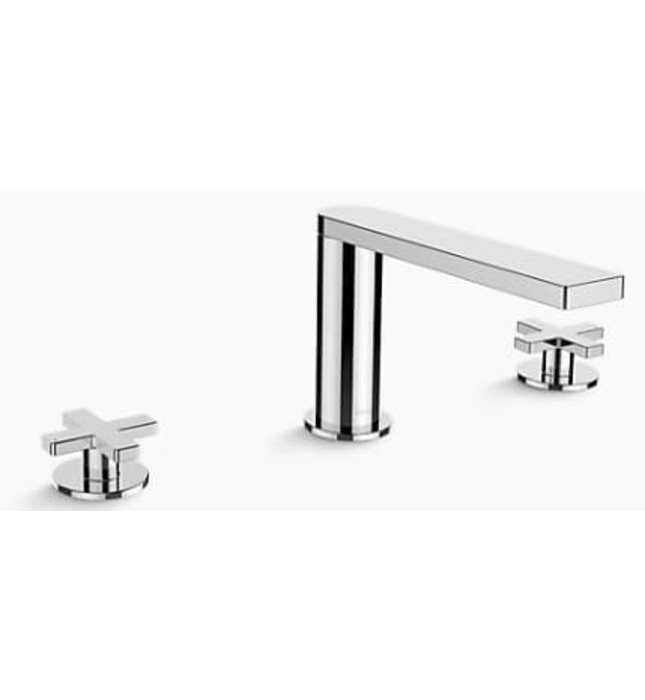 Vòi sen bồn tắm gắn thành bồn Kohler COMPOSED K-73081T-3-CP