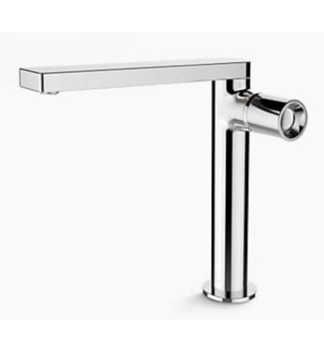 Vòi chậu rửa cao tay chỉnh dạng trụ bên thân vòi Kohler Composed K-73159T-B7-SN