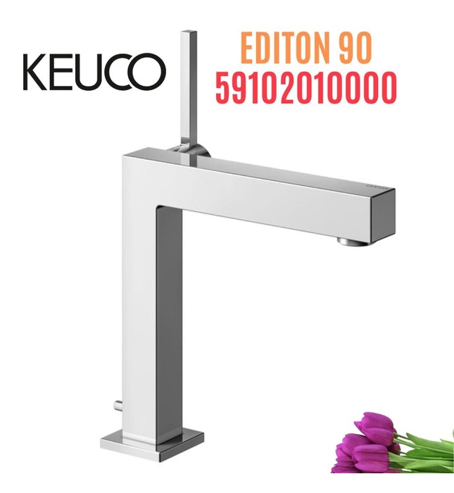 Vòi lavabo nóng lạnh 1 chân Đức Keuco Edition 90 59102010000