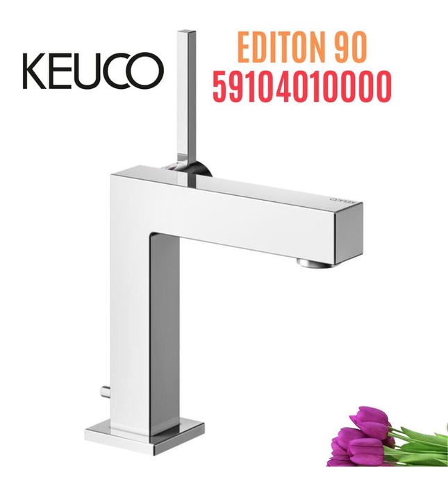 Vòi lavabo nóng lạnh 1 chân Đức Keuco Edition 90 59104010000