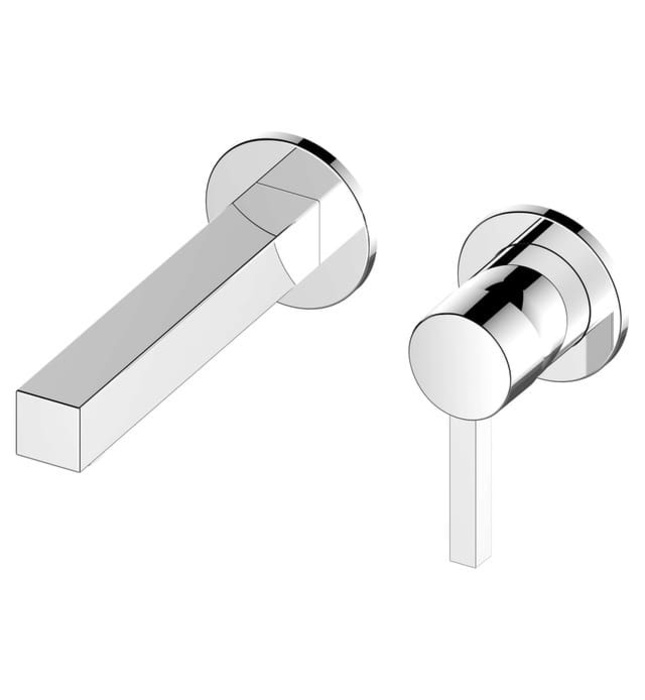 Vòi lavabo nóng lạnh âm tường Đức Keuco Edition 90 59016010201