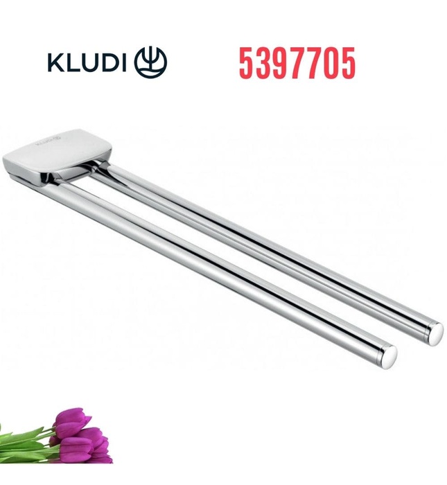 Vắt khăn đôi Kludi Amba 5397705
