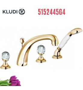 Sen bồn tắm 4 chân mạ vàng Đức Kludi Alon 5152445G4