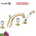 Sen bồn tắm 4 chân mạ vàng Đức Kludi Alon 5152445G4