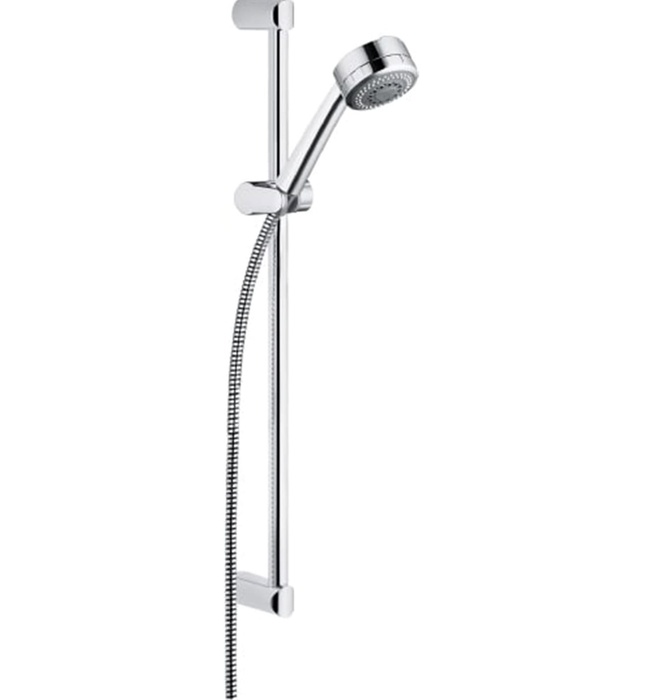 Bộ thanh trượt tay bát sen tắm Kludi Zenta 6083005-00