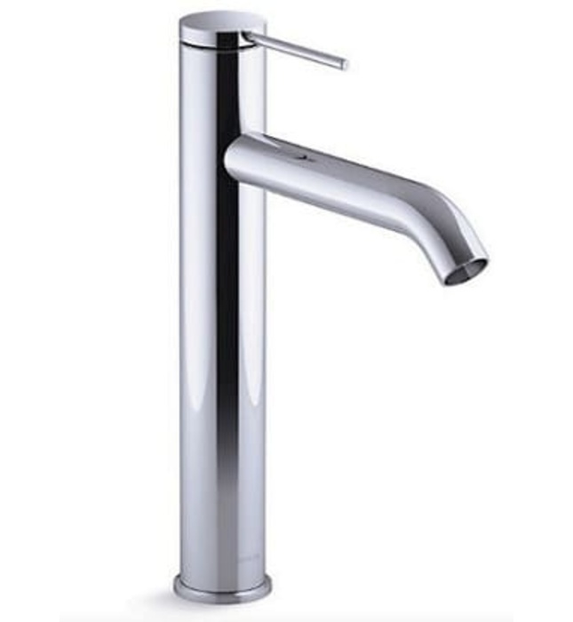 Vòi chậu rửa thân cao tay chỉnh đơn Kohler COMPONENTS K-77959T-4A-2BL