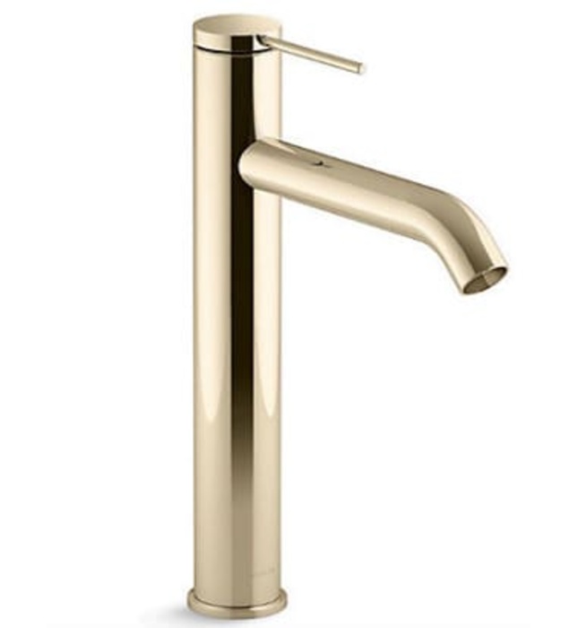 Vòi chậu rửa thân cao tay chỉnh đơn Kohler COMPONENTS K-77959T-4A-AF