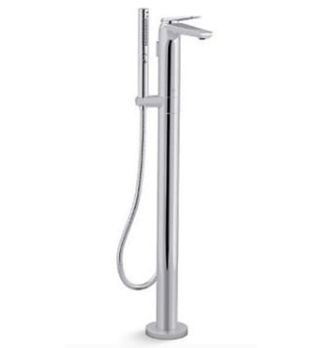 Sen vòi bồn tắm đặt sàn Kohler AVID K-97367T-B4-RGD