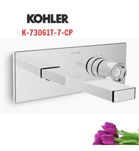 Vòi chậu rửa gắn tường Kohler Composed K-73061T-7-CP