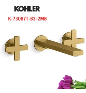 Vòi chậu rửa gắn tường Kohler Composed K-73067T-B3-2MB