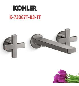 Vòi chậu rửa gắn tường Kohler Composed K-73067T-B3-TT