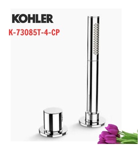 Vòi sen bồn tắm gắn thành bồn Kohler COMPOSED K-73085T-4-CP