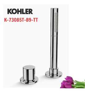 Vòi sen bồn tắm gắn thành bồn Kohler COMPOSED K-73085T-B9-TT
