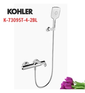 Vòi sen bồn tắm gắn tường Kohler Composed K-73095T-4-2BL