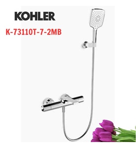 Vòi sen bồn tắm cảm biến nhiệt gắn tường Kohler Composed K-73110T-7-2MB