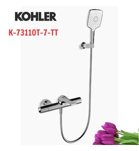 Vòi sen bồn tắm cảm biến nhiệt gắn tường Kohler Composed K-73110T-7-TT