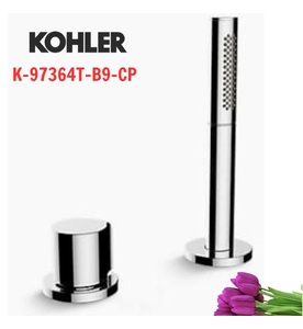 Vòi sen bồn tắm gắn thành bồn Kohler AVID K-97364T-B9-CP