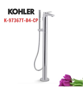 Sen vòi bồn tắm đặt sàn Kohler AVID K-97367T-B4-CP