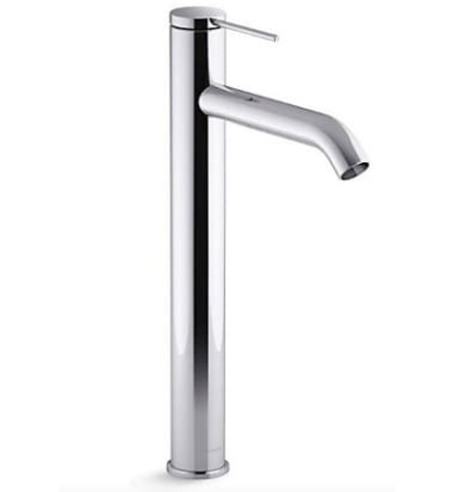 Vòi chậu rửa thân cao tay chỉnh đơn Kohler COMPONENTS K-77960T-4A-2BL
