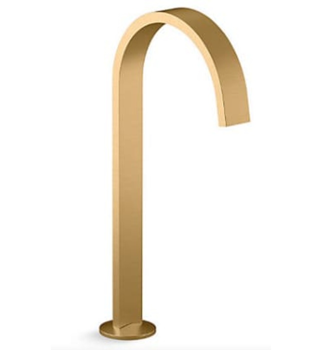 Vòi chậu rửa thân cao thiết kế dạng duy băng Kohler COMPONENTS K-77966T-2MB