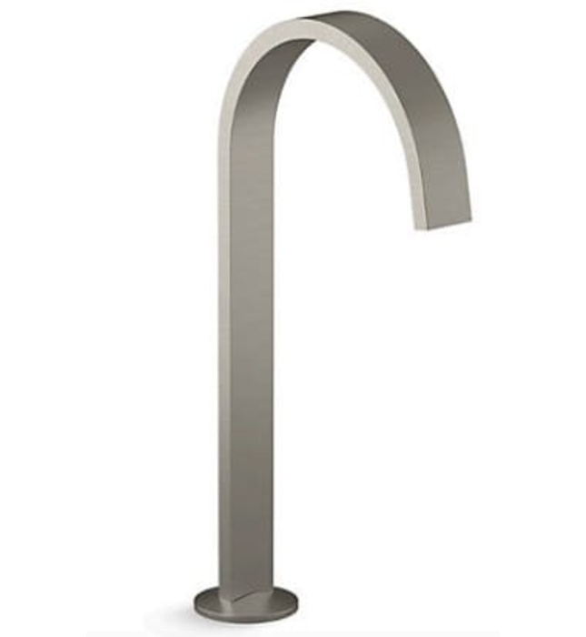 Vòi chậu rửa thân cao thiết kế dạng duy băng Kohler COMPONENTS K-77966T-BN