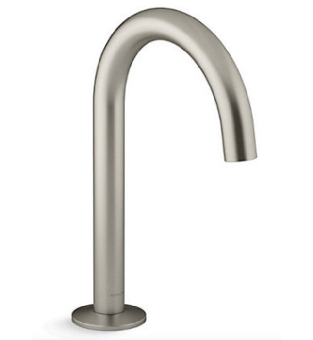 Vòi chậu rửa thiết kế dạng ống Kohler COMPONENTS K-77967T-BN