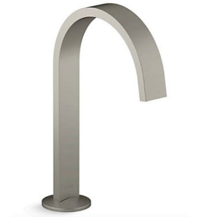 Vòi chậu rửa thân cao thiết kế dạng duy băng Kohler COMPONENTS K-77968T-BN