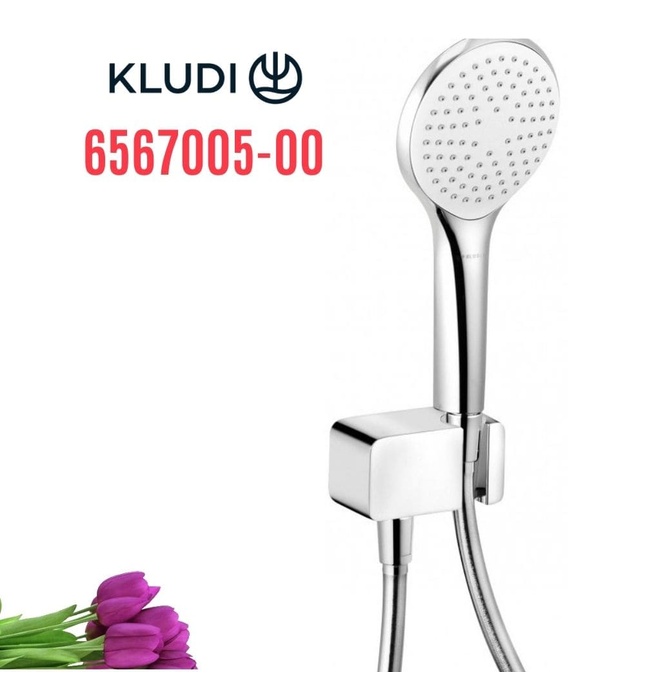 Bộ dây bát sen cầm tay Kludi A-QA 6567005-00
