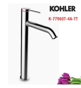Vòi chậu rửa thân cao tay chỉnh đơn Kohler COMPONENTS K-77960T-4A-TT